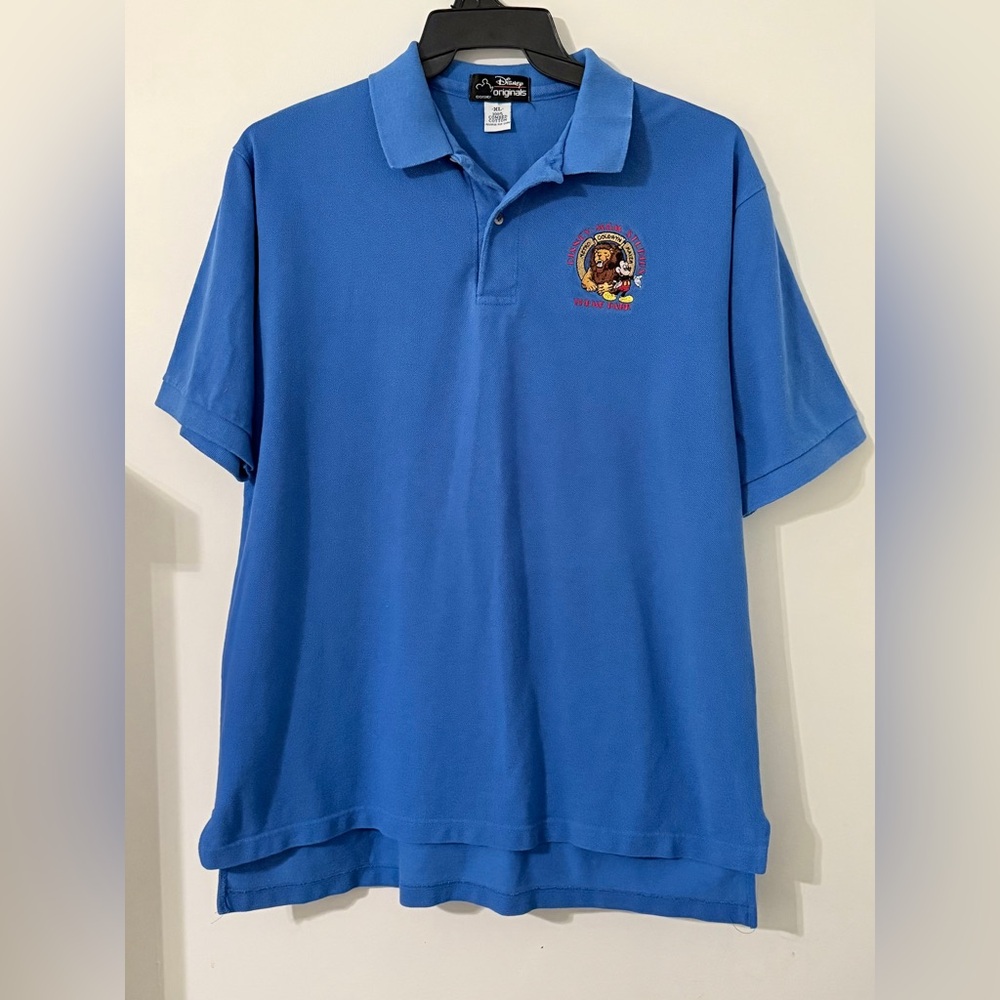 Vintage, Retired Disney-MGM Studios Mickey Mouse Polo Shirt Park Exclusive — XL